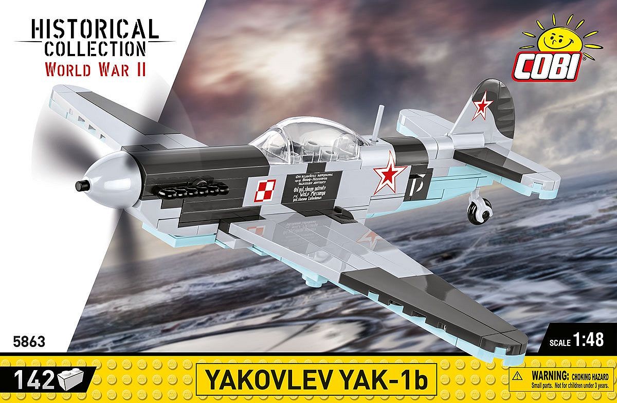 Cobi Yakovlev Yak-3 - radziecki samolot myśliwski Cobi 5529
